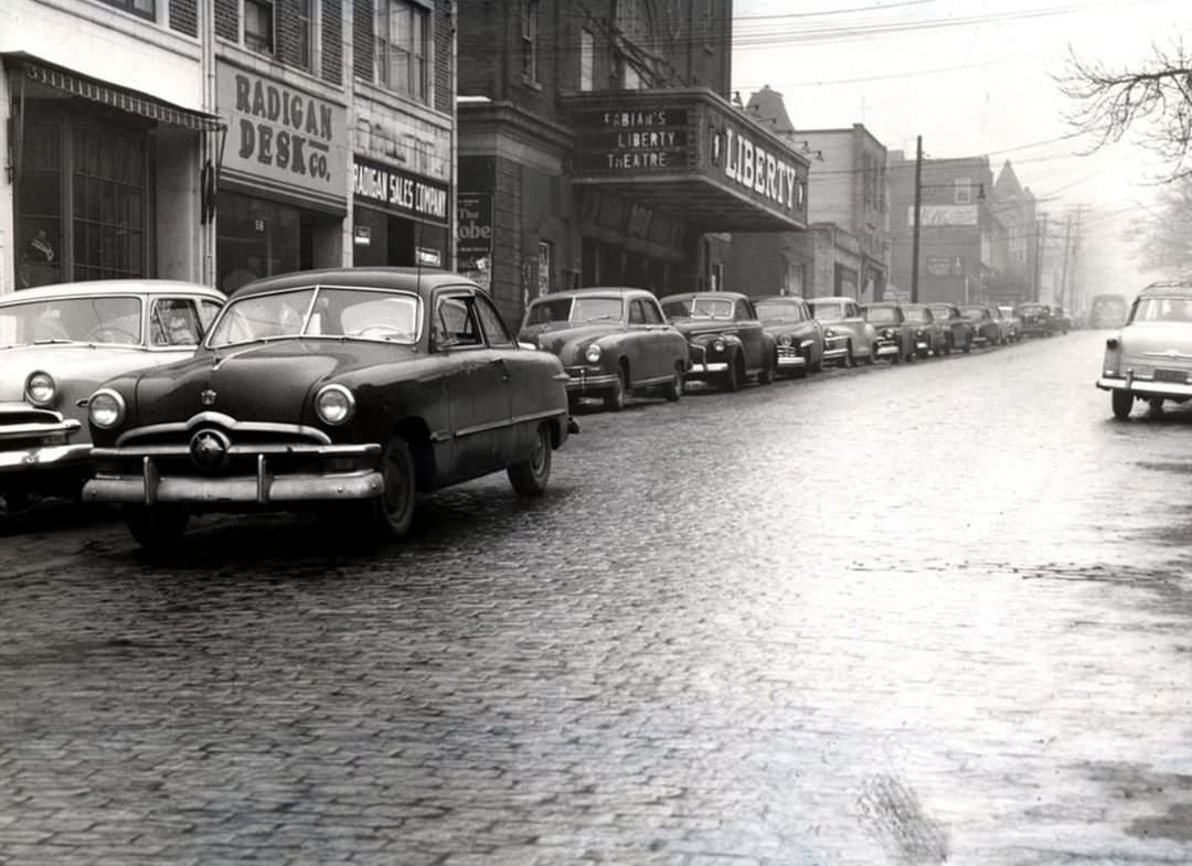 Stapleton Once Had 3 Theaters, Showing Films Like Tarzan And Bowery Boys Gems, 1953.