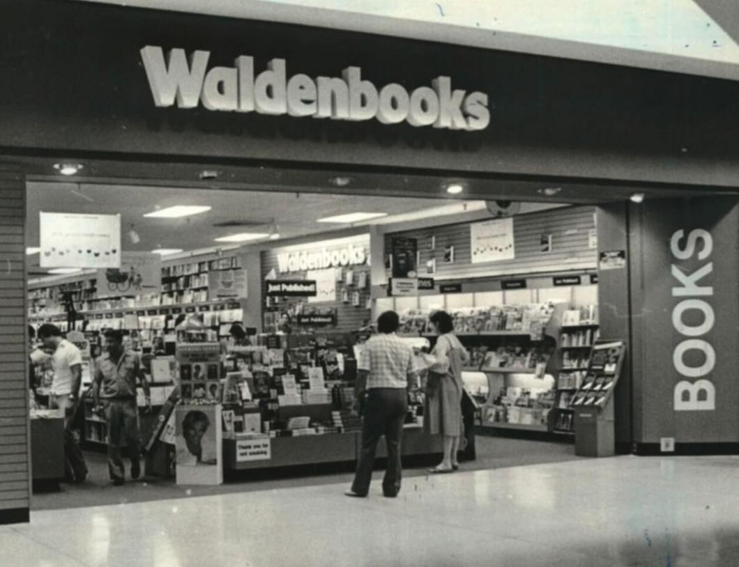 Waldenbooks At The Staten Island Mall, 1983.