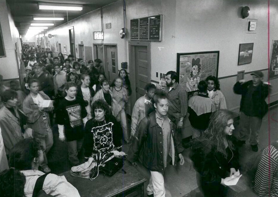 Last Period Of The Day At Port Richmond High School, Early 1990S.