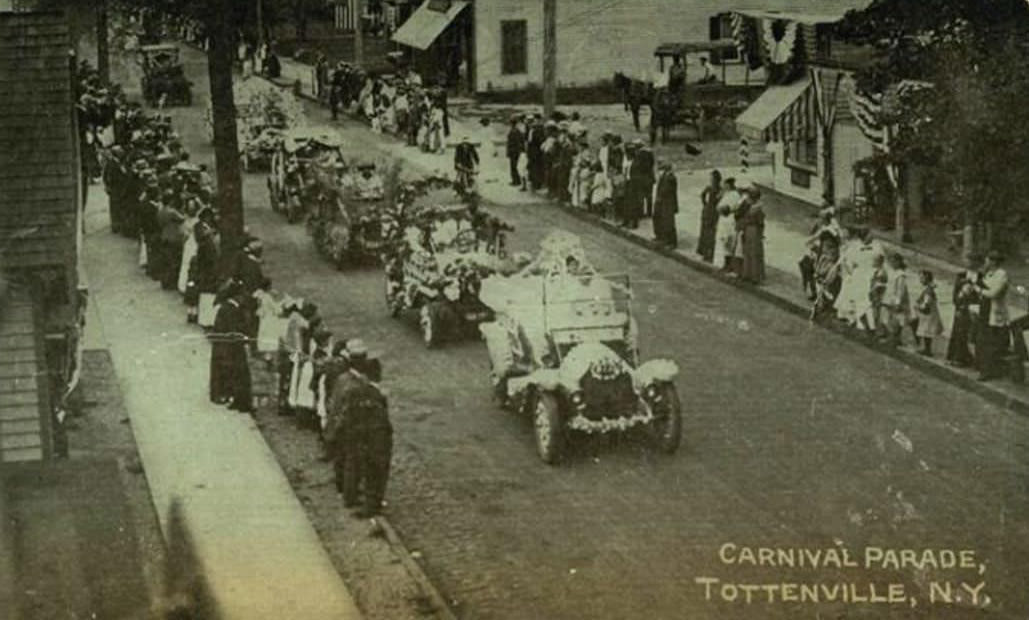 Carnival Parade In Tottenville, Early 1900S