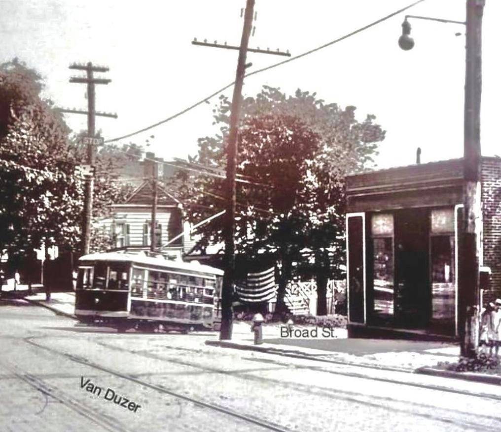 Van Duzer And Broad Streets, Stapleton, 1927.