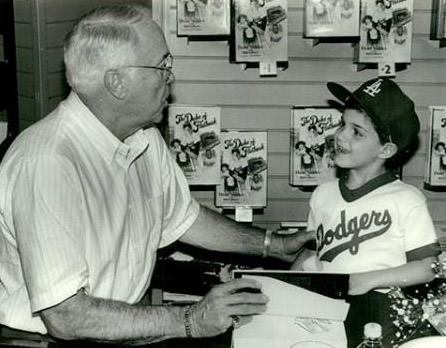 Duke Snider Signs Autograph At Staten Island Mall, 1988.