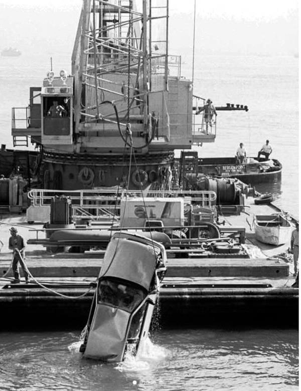 Car, Driver, And Deckhand Plunge Off Ferry; Rescue Follows, September 19, 1997.