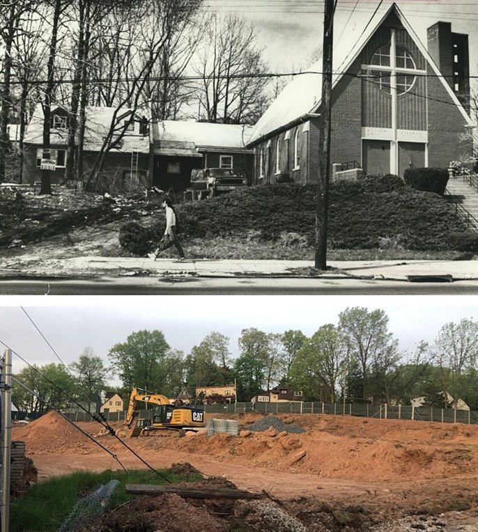 The Building That Formerly Housed The 167-Year-Old St. Simon’s Episcopal Church In Concord Has Been Demolished By A Developer Planning To Build 19 Single-Family Homes On The Site, According To City Records.