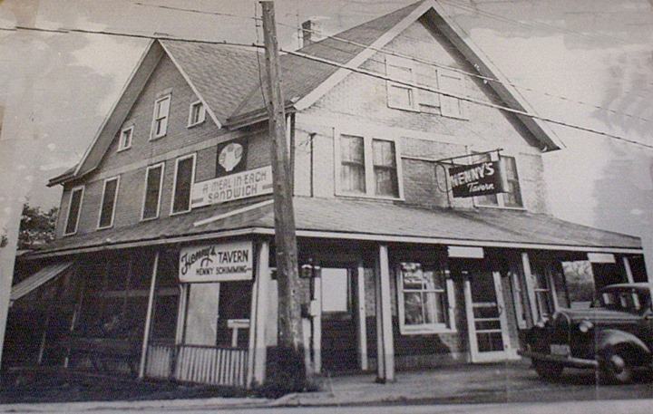 Henny’s Steak House; Henny’s Takes Its Name From A Former Owner-Fisherman-Boxer, Henry (Henny) Schimming, Who Bought It In 1948; It Closed In 2014, Circa 1948.