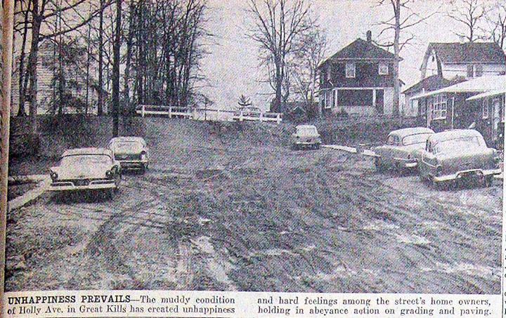 Holly Avenue In Great Kills, Staten Island, 1961.