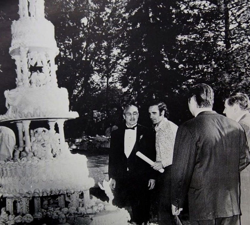 Wedding Scene From &Amp;Quot;The Godfather&Amp;Quot; Shot On Emerson Hill, Staten Island, May 26, 1971.