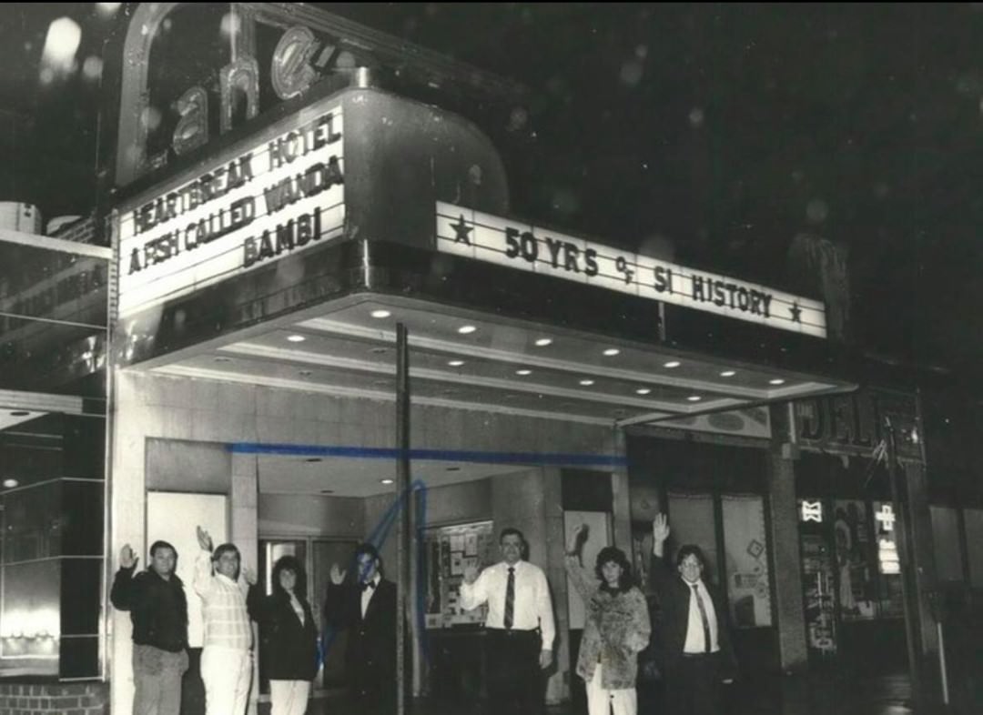 Marquee Of The Soon-To-Close Lane Theater, Featuring &Amp;Quot;Heartbreak Hotel,&Amp;Quot; October 1988.