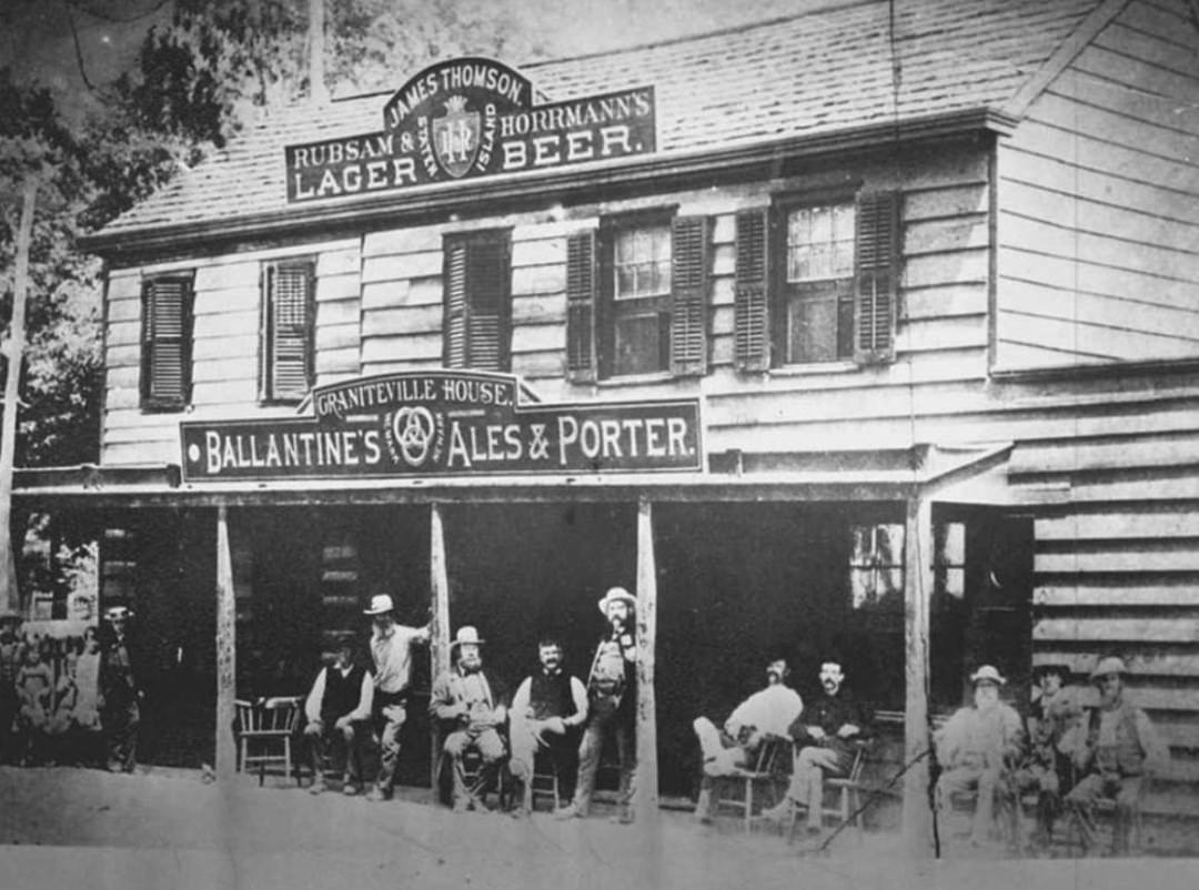 Thomson'S Saloon, Graniteville House, Morningstar Road And Richmond Avenue, 1886.