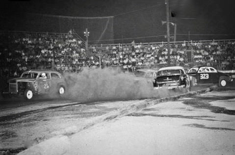 Stock Car Racing At Weissglass Stadium, Port Richmond, 1964.