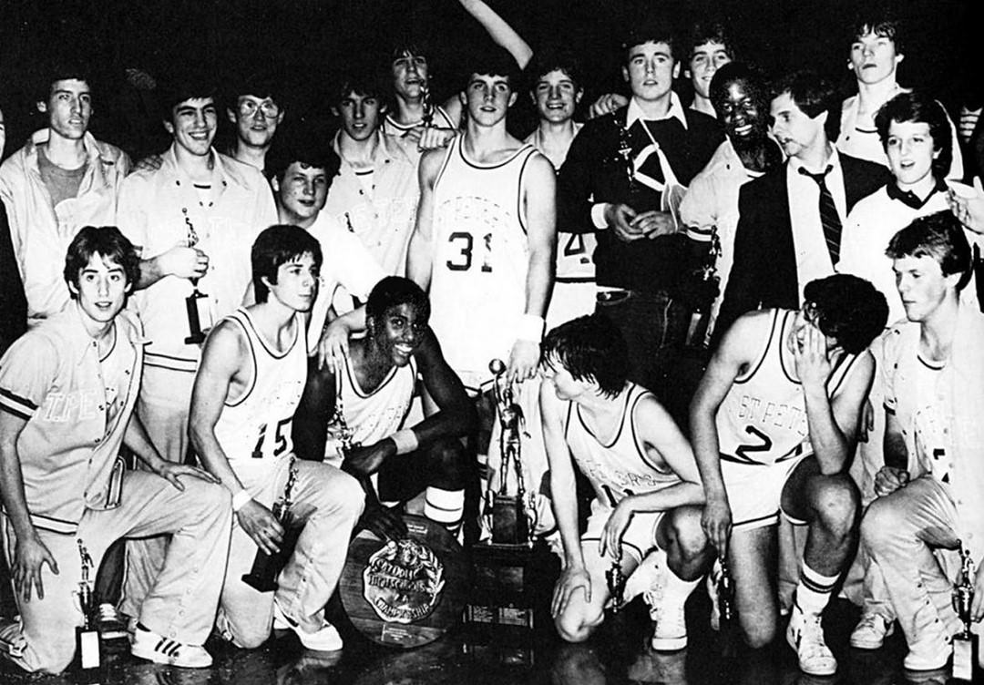 Greg Pedro Helped Lead St. Peter'S High School To The 1983 Chsaa City Championship, 1983.