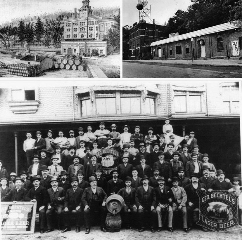 Bechtel Brewery On Van Duzer Street, Largest On The Island, 1890S.