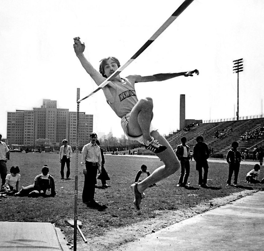 Bill Jankunis Of Midland Beach; First Staten Islander To Jump Seven Feet; Competed In 1976 Summer Olympics; Inducted Into Staten Island Sports Hall Of Fame, 1996.