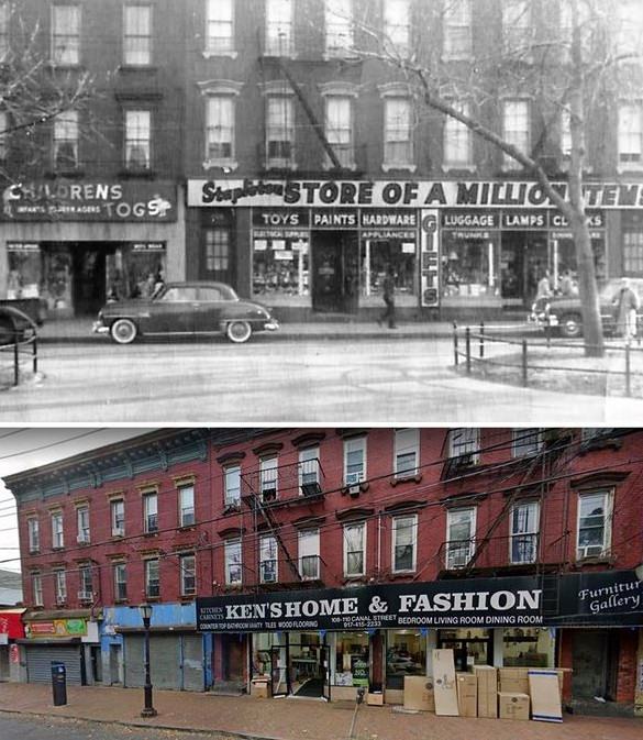 Store Of A Million Items: Located At 108 Canal Street, Top Photo From The 1950S.