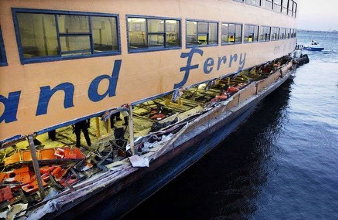 Remembering The Andrew J. Barberi Ferryboat Accident, Oct. 15, 2003.