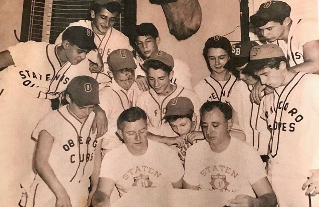 Persistence Of Leo Montagna And Pete Edwards Led Babe Ruth League Baseball To Find A Home On Staten Island, With The 1958 All-Star Team, 1955.