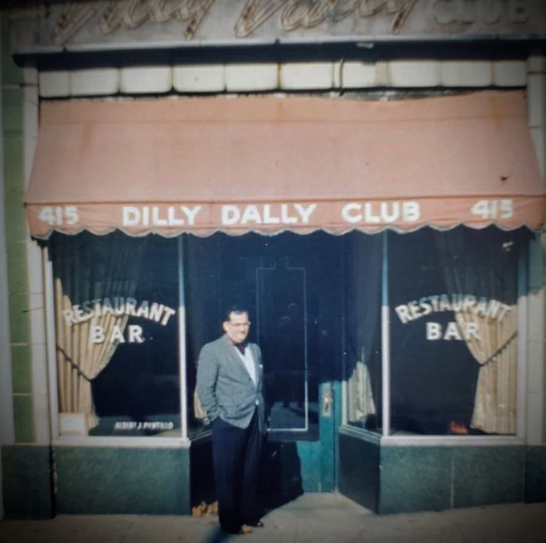Dilly Dally Club, Now Kettle Black And Formerly Afternoone’s; Owned By Al Puntillo, Circa 1950S.