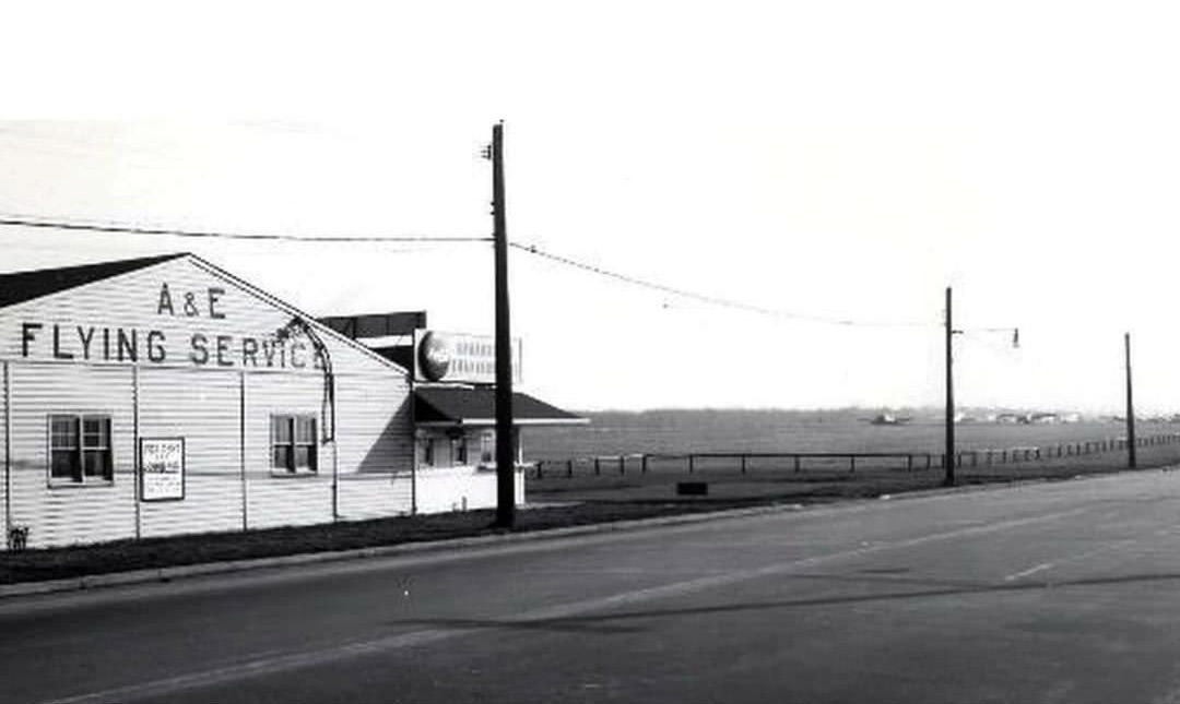 Staten Island Airport, Located On Richmond Avenue, Sold In 1965, Was The First Commercial Airport In Greater New York, Now The Site Of Staten Island Mall, 1941.