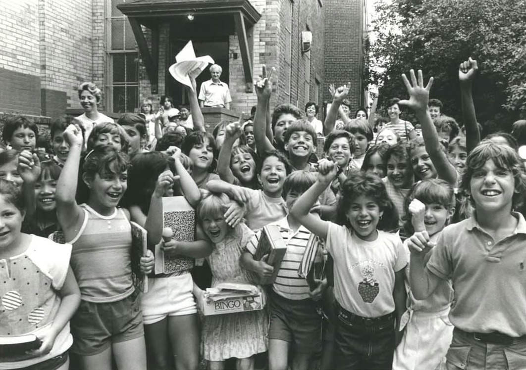 Last Day Of School Celebration At Ps 4 In Charleston, 1983