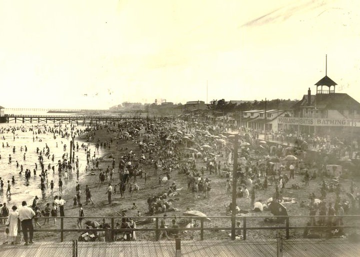 Memories Of Woodland Beach As Public Pools And Beaches Are Closed, 1920S