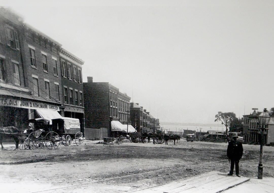 Victory Blvd. From St. Marks Place, Tompkinsville, 1890S
