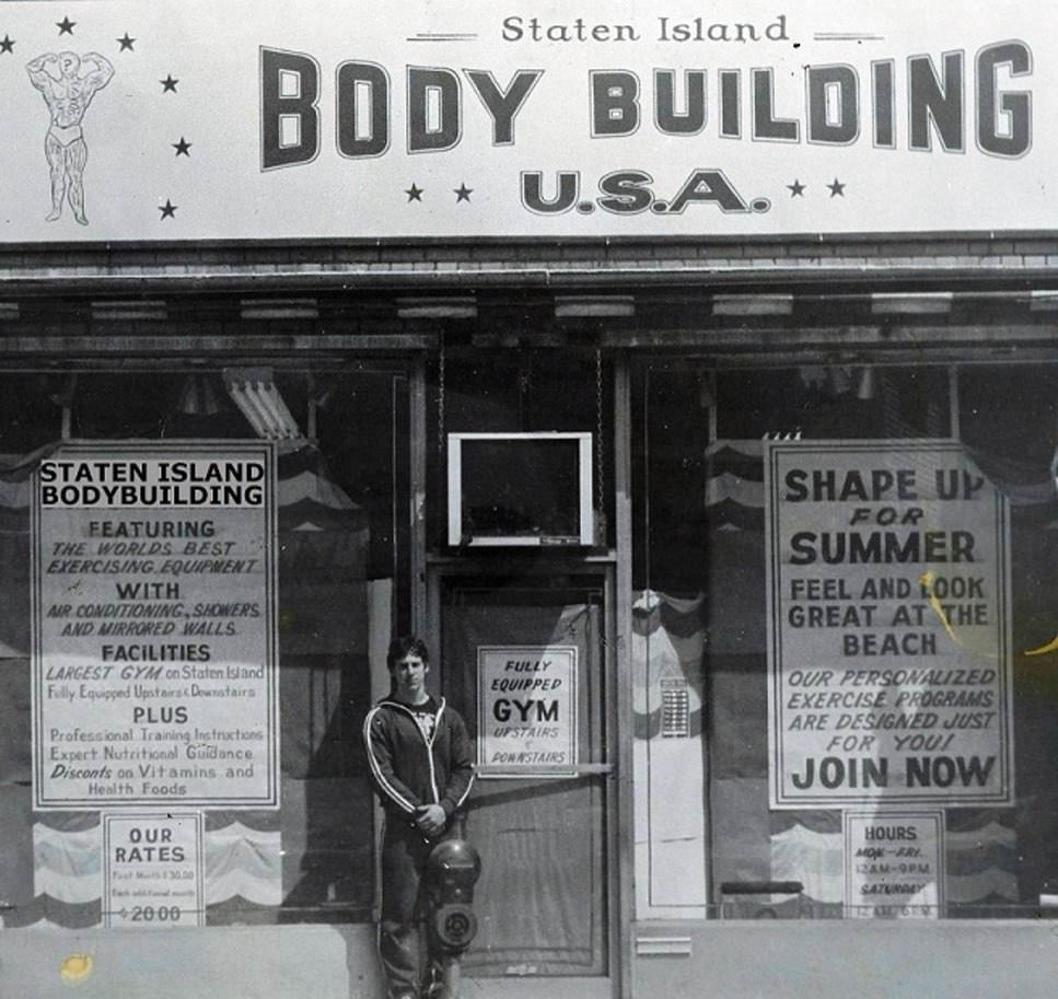 Mario Strong'S Staten Island Bodybuilding Club, First Gym Of Its Kind On Staten Island, Closed In 1986.