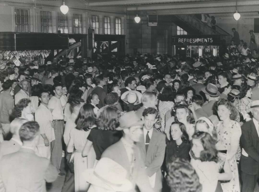 St. George Ferry Terminal, 1947.