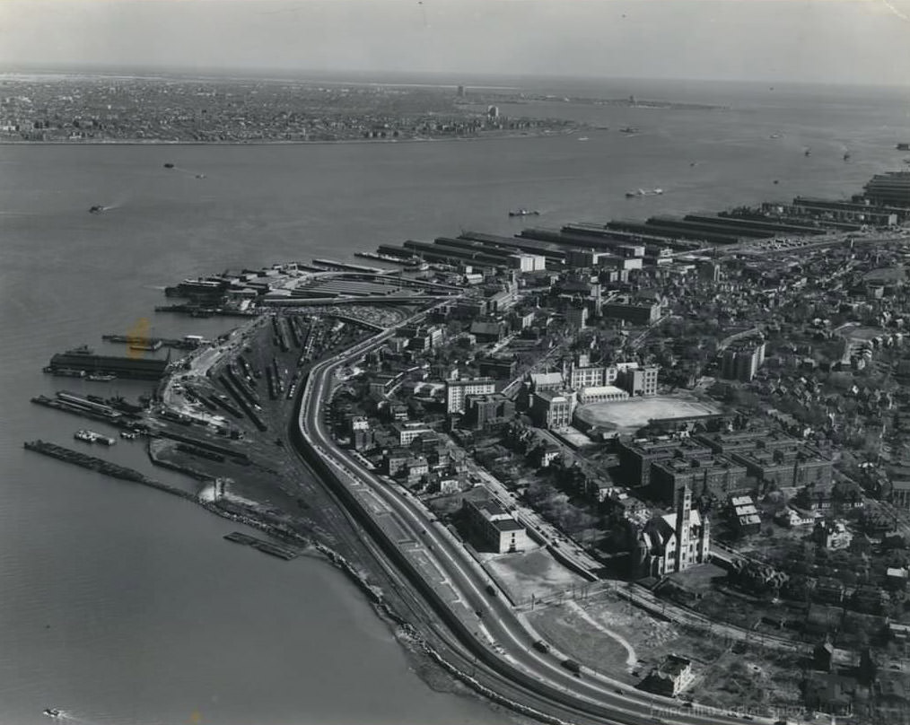 St. George, Staten Island, Circa 1953.