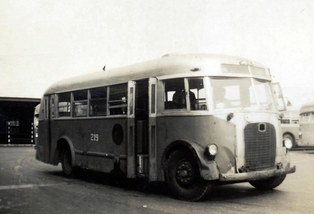 A Vintage Bus Used By Amalgamated Transit Union Local 726, 1936-1956.