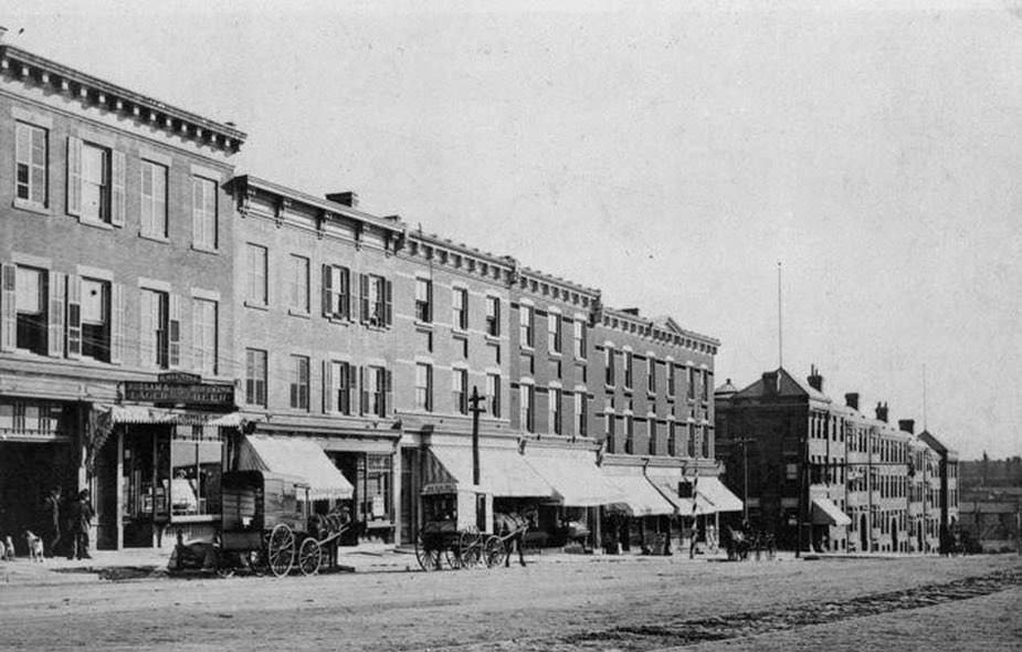 Victory Blvd., Arietta Street, New Brighton In 1894, Now Victory Boulevard In Tompkinsville, 1894.