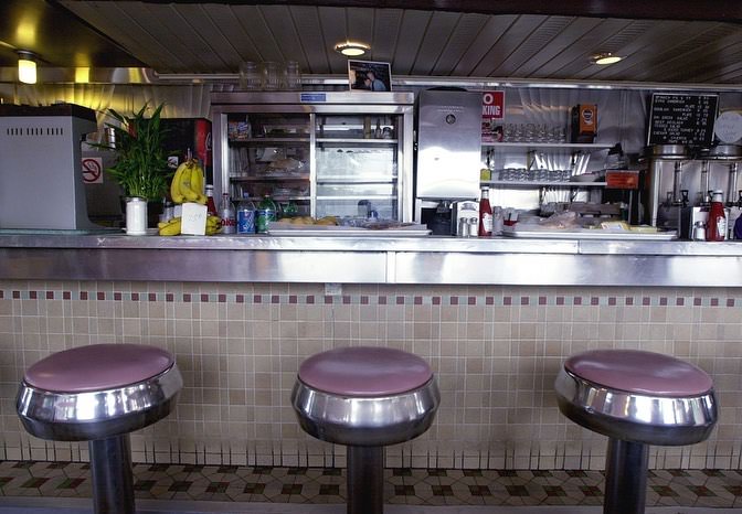 The Staten Island Diner Photographed In 2004.