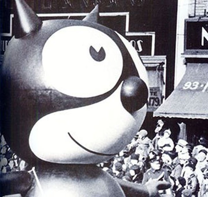 Felix The Cat: First-Ever Balloon In The Macy'S Parade, 1927.