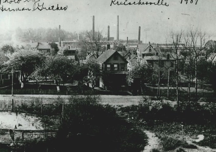 The Village Of Kreischerville, Now Known As Charleston, 1907.