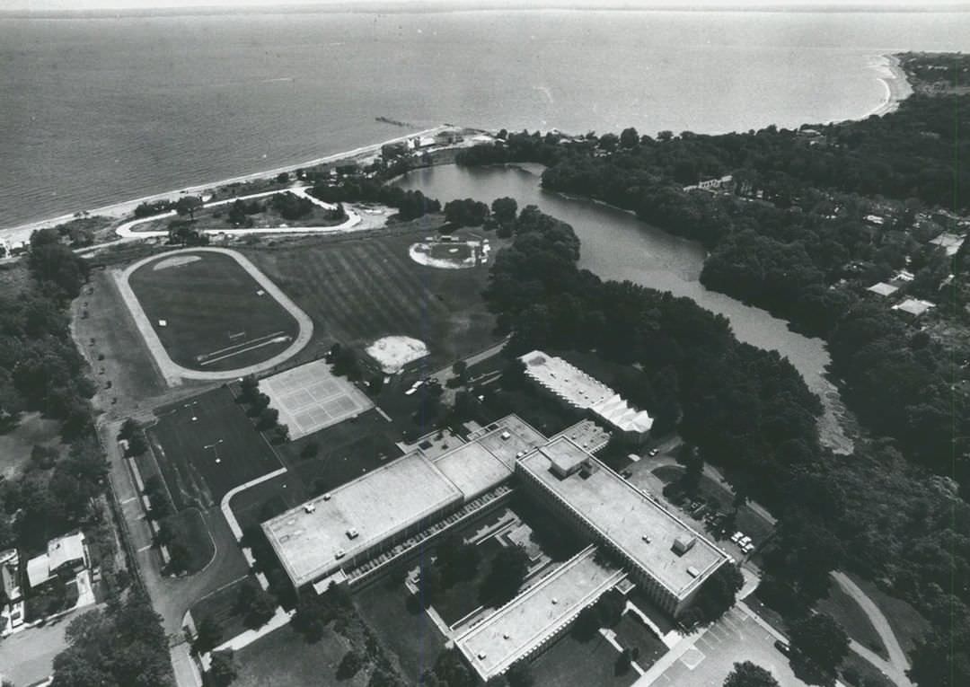 Proximity Of Arbutus Lake To St. Joseph By-The-Sea High School, 1987.