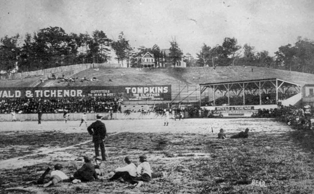 Thompson'S Stadium, Home To Staten Island Stapletons And Semi-Pro Baseball, Demolished, 1958.