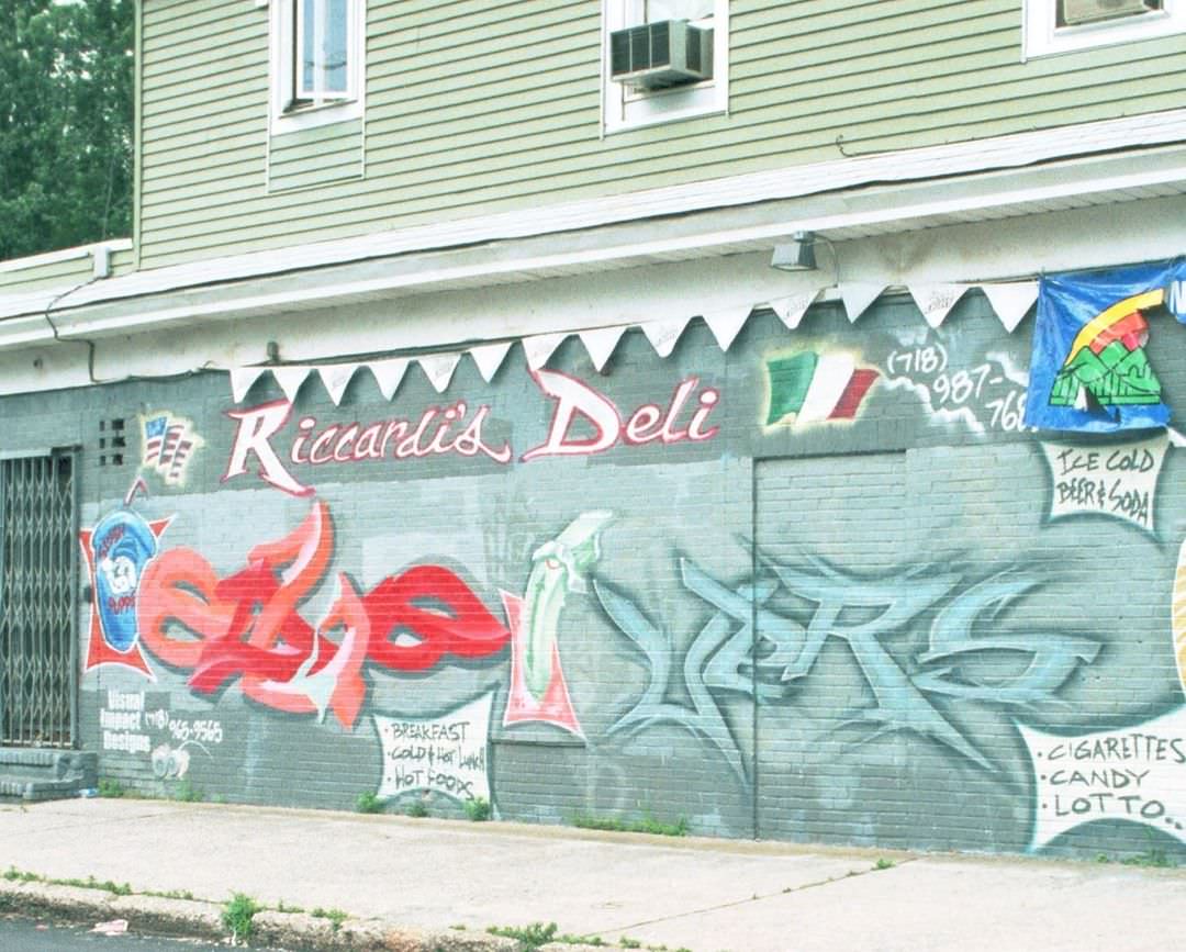 Riccardi’s Deli In Richmondtown, Seen Nearly 20 Years Ago, 2000.