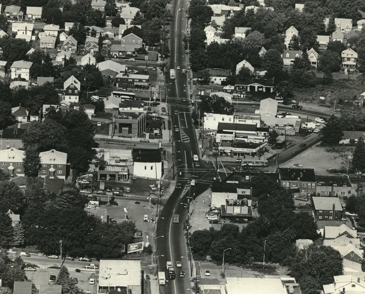 Victory Boulevard And Jewett Avenue, 1987.