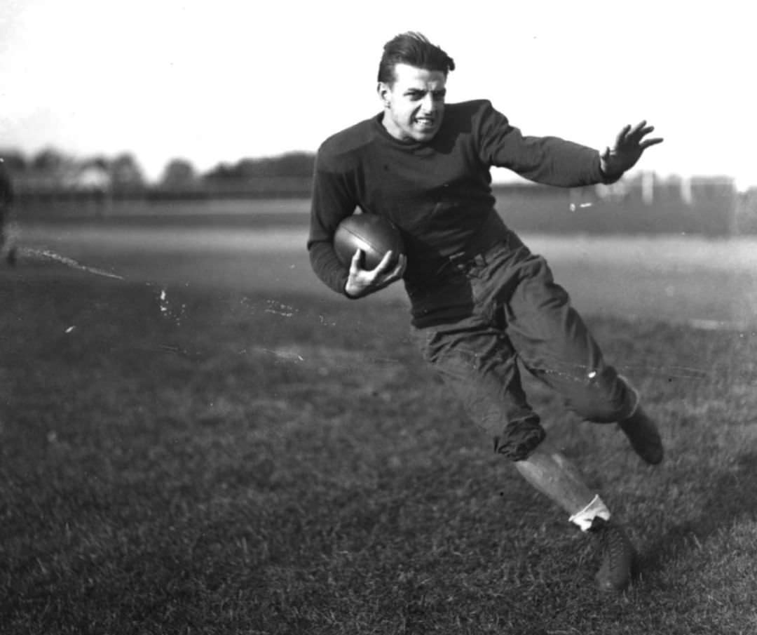 Westerleigh Running Back William ‘Bill’ Shakespeare Starred At Notre Dame, One Of The Greatest Games In College Football History, 1935.
