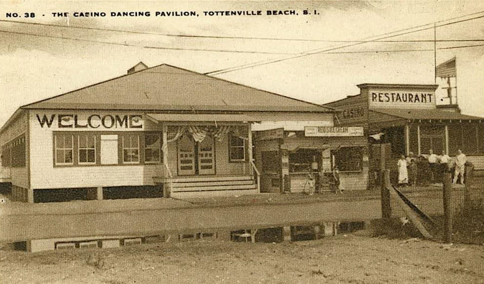 The Casino Dancing Pavilion, Tottenville Beach, Reid'S Ice Cream Parlor, 1910S