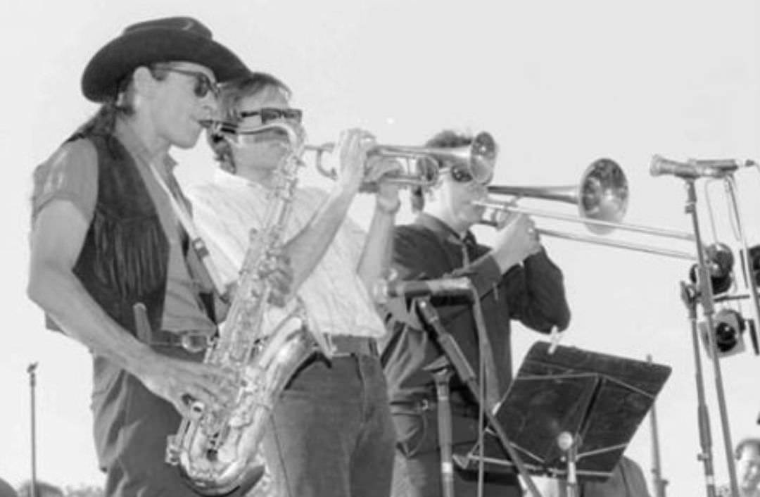 Brooklyn Horns Perform At The &Amp;Quot;Back To The Beach&Amp;Quot; Celebration, South Beach, 1997.