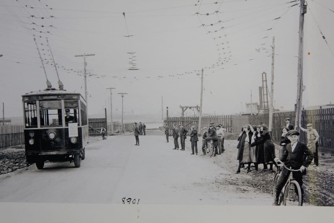 Linoleumville, Travis, Once Housed One Of The Nation'S First Linoleum Factories; The Community Renamed Itself Travis After The Factory'S Closure, 1922.