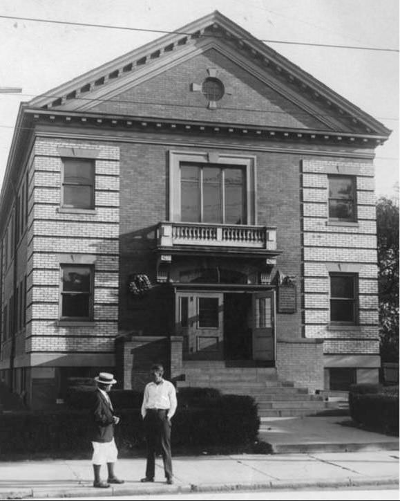 Veteran Fireman'S Hall At Castleton Avenue And Taylor Street, Clubhouse For Volunteers In North Shore Fire Department, 1940S.
