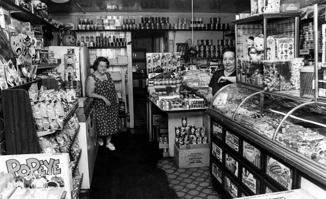 The Desantis Family'S Candy Store In Rosebank, 1984. A 36-Year Unnamed Business, Frequented By Many, 1984.
