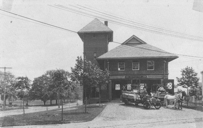 Engine Co. 159 In Staten Island: Established By George Cromwell, Continues To Serve From Richmond Road Firehouse, 1912.