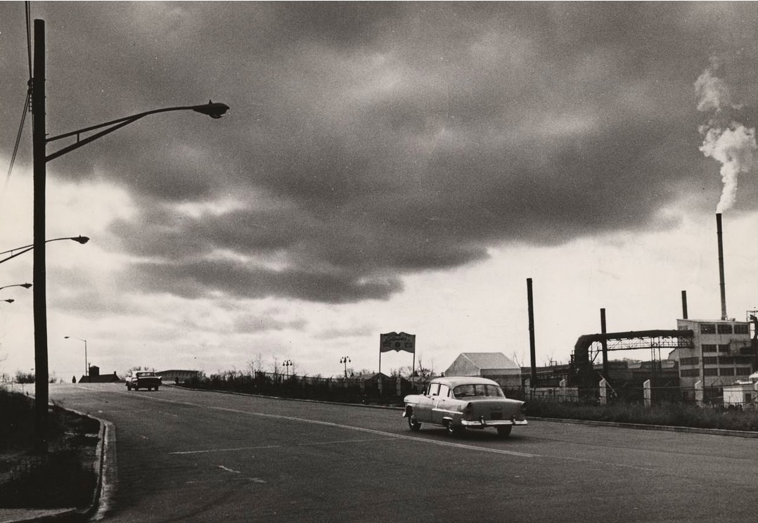 Intersection Of Page Avenue And Richmond Valley Road Near The Former Nassau Smelting And Refining Co., 1968.