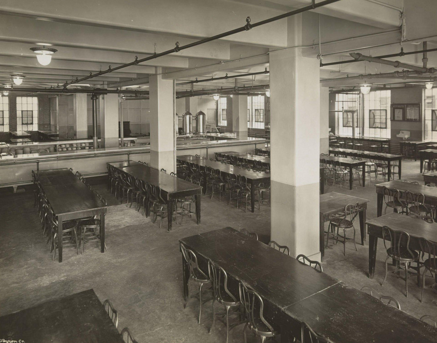 Cafeteria At Proctor And Gamble In Port Ivory, Staten Island, 1928.