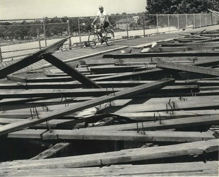 The Franklin D. Roosevelt Boardwalk In South Beach Is Being Reconstructed, 1983.