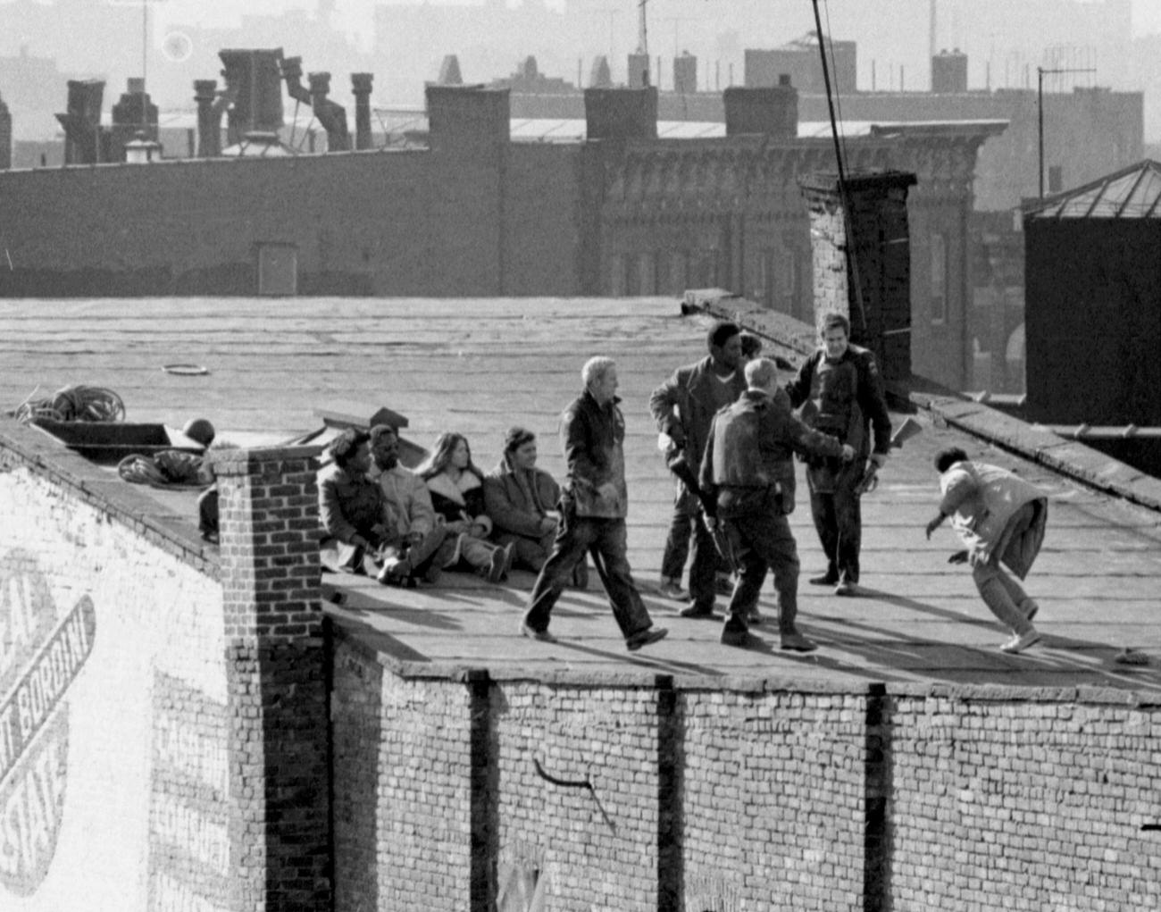 Another Hostage Joins Group On Roof During Brooklyn Siege, 1973