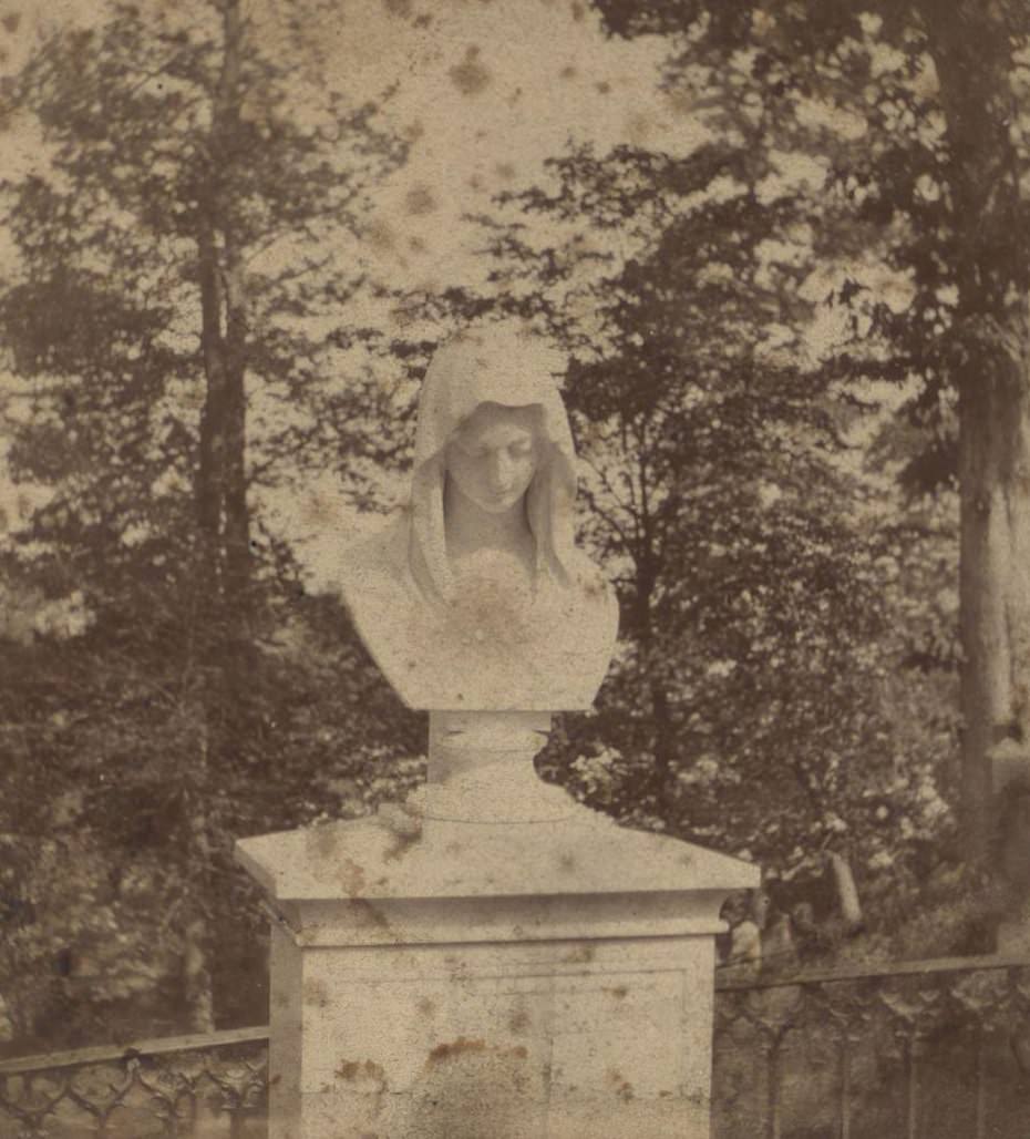 Griffith Monument In Greenwood Cemetery, Brooklyn, 1860S