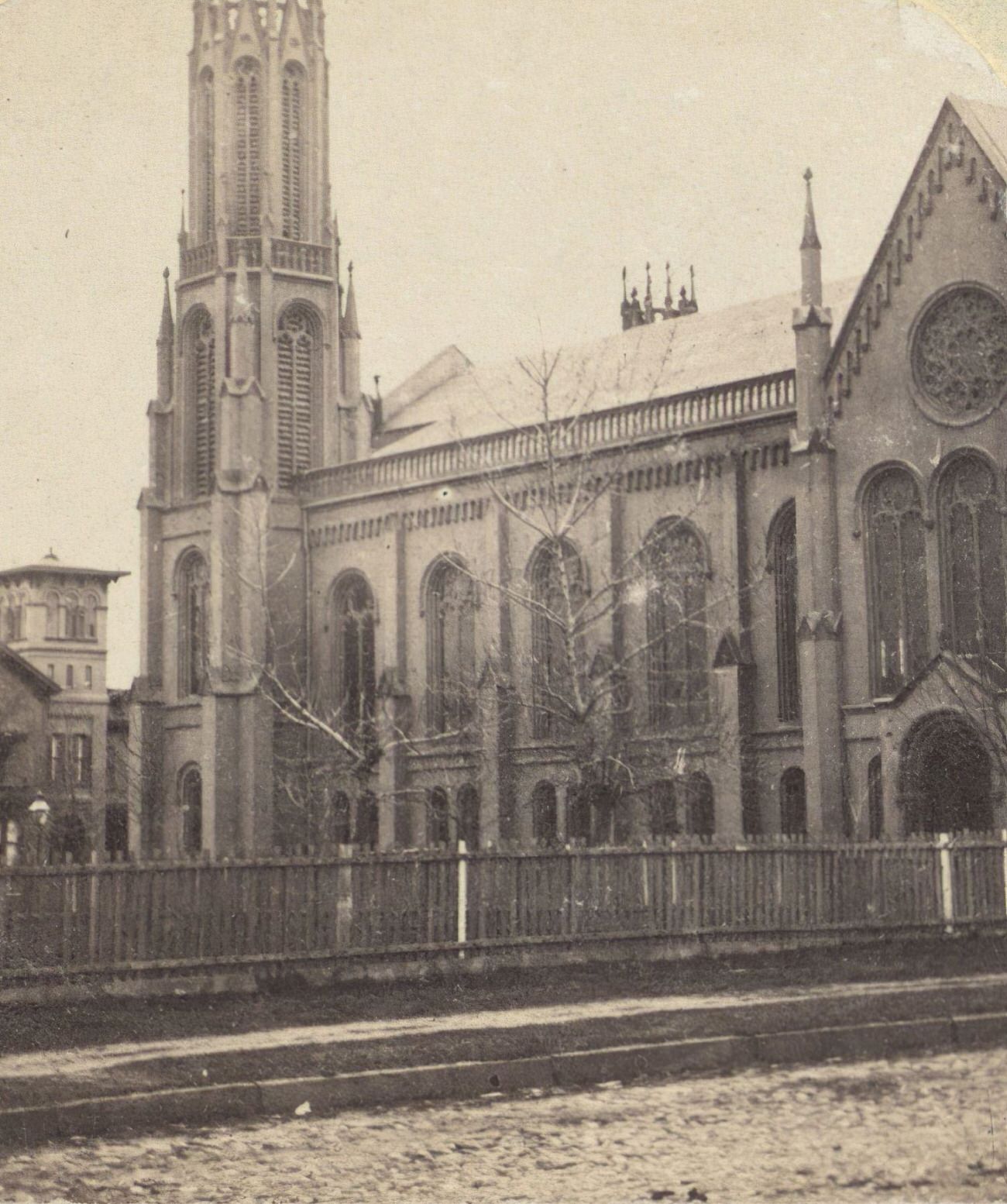 Clinton Avenue Congregational Church, Brooklyn, 1860S